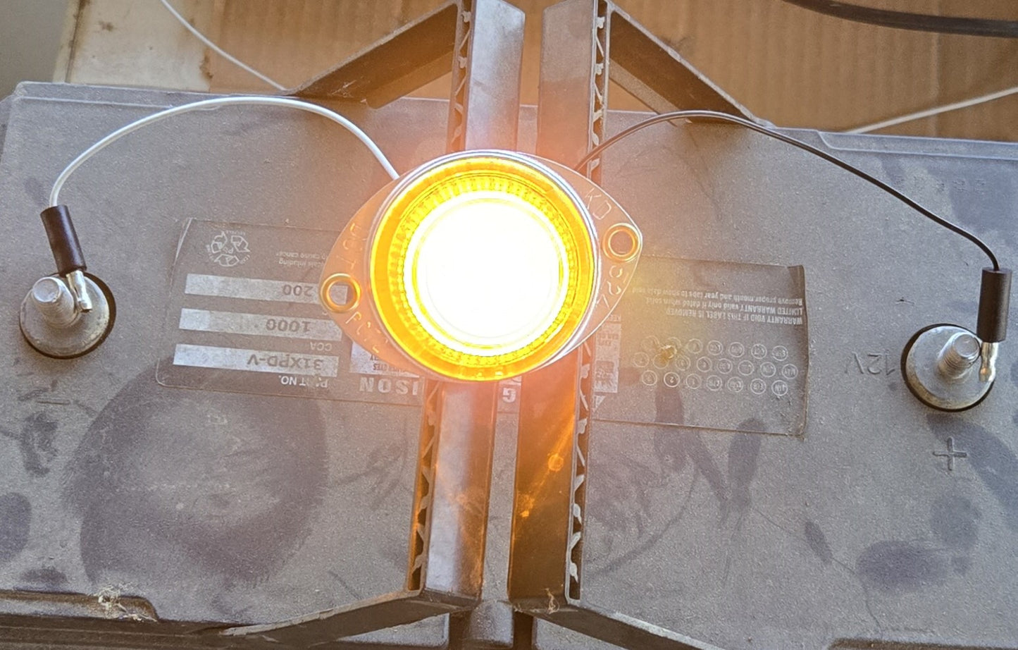 3/4 "Penny Light" LED Light (pair)