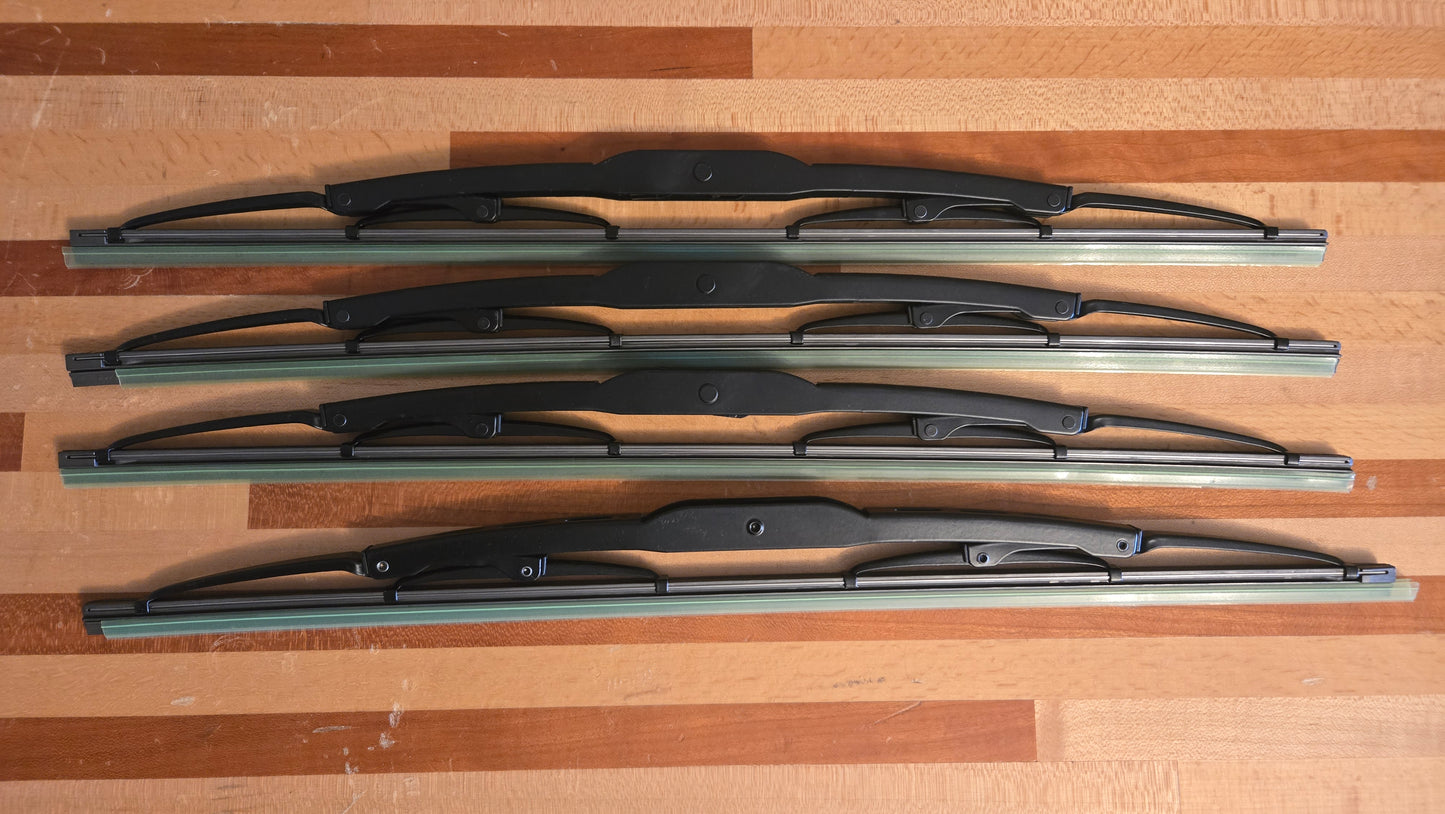 (2) Pairs of Regular Black Wiper Blades