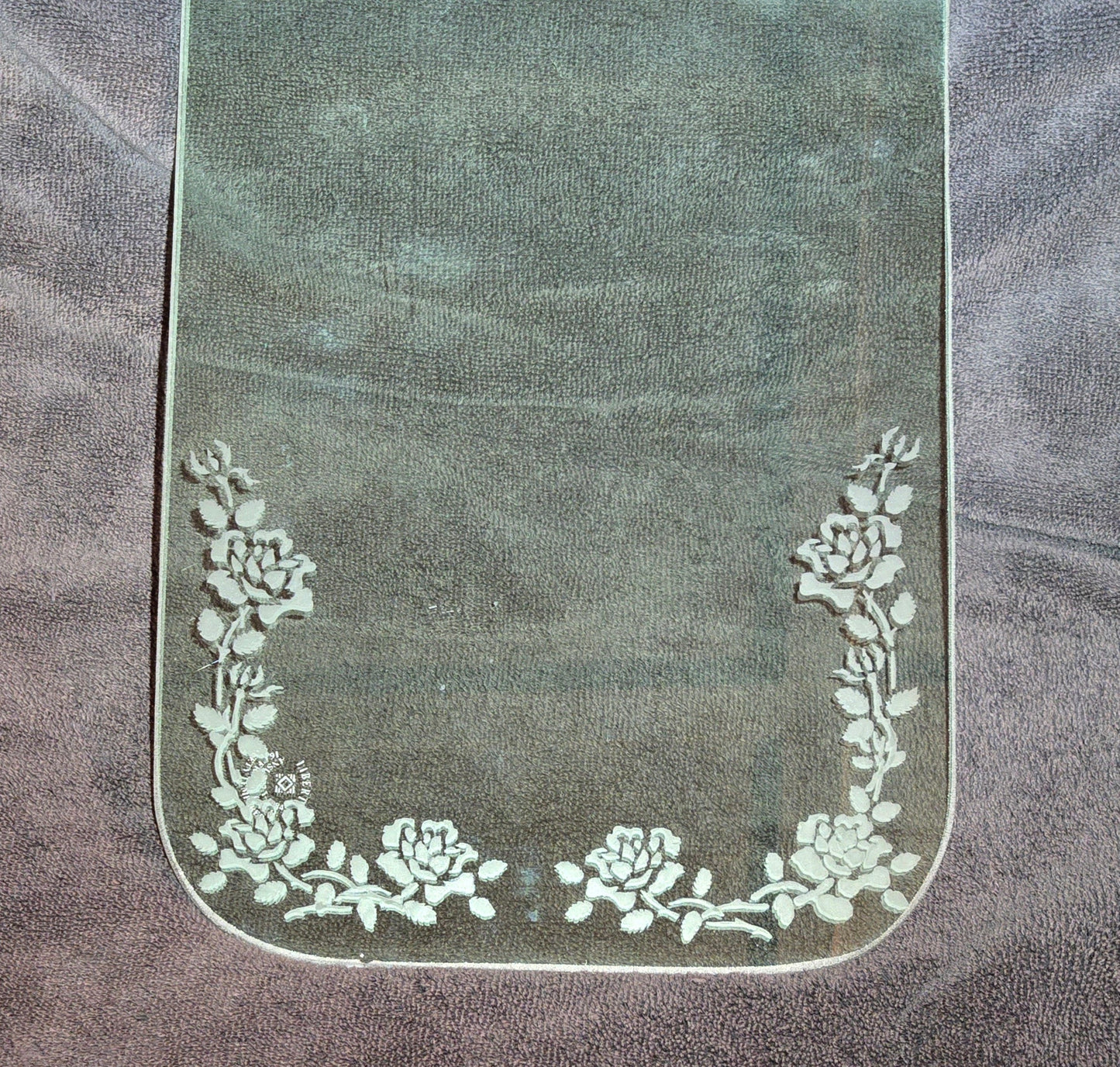 Etched 389 Peep Window Glass