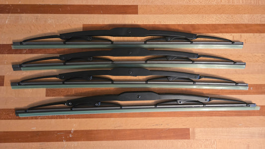 (2) Pairs of Regular Black Wiper Blades